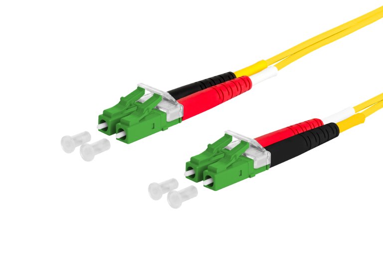 Metz Connect 151p1jaja10e Cable De Fibra Optica 1 M Lcd Lc/Apc Os2 Amarillo