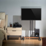 Aisens Soporte De Suelo Eco Con Rueda Para Monitor/Tv 35kg De 32-55 - Negro