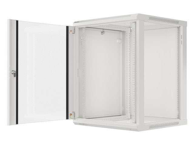 Armario Rack 19 Montaje Pared 15u / 600x600 Autoarmas (Paquete Plano) Gris Lanberg