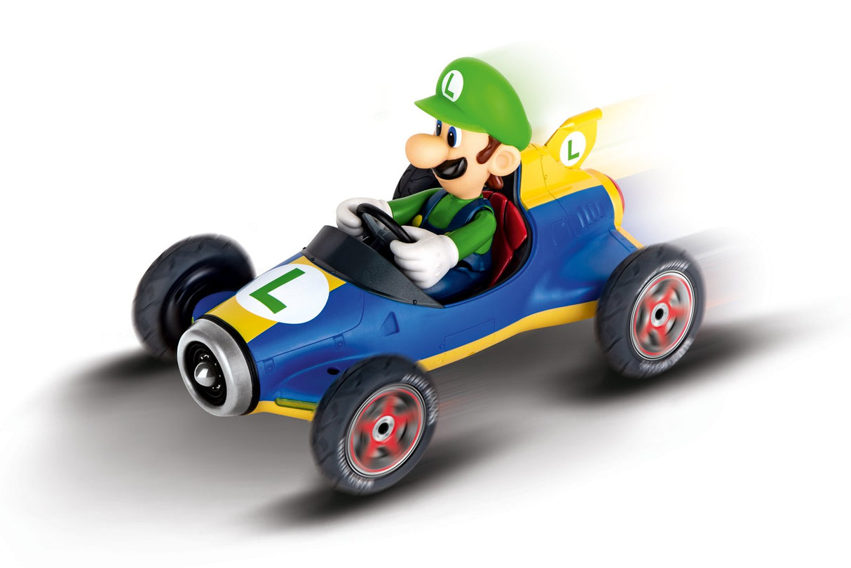 Carrera Rc 2,4 Ghz 370181067 Nintendo Mario Kart Mach 8, Luigi