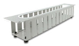 Delock 19? 2 He Cablemanagement Rangierpanel Mit Öffnung Und Kantenschutz Grau