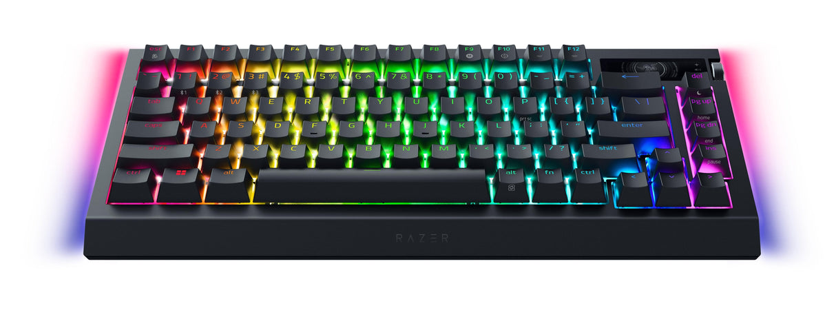 Razer Blackwidow V4 Pro 75% Mechanical Gaming Keyboard, Us Layout, Wireless, Black