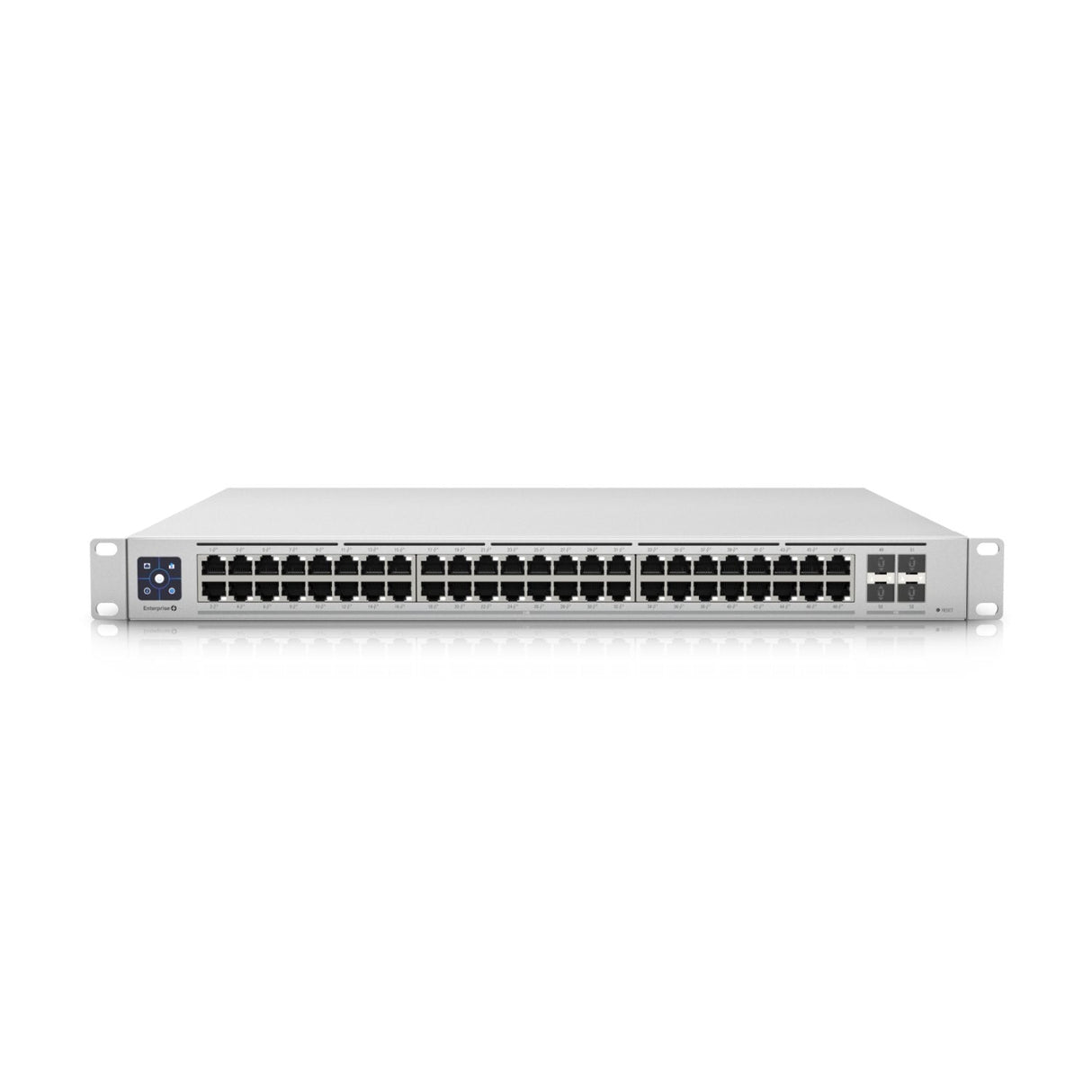 Ubiquiti Networks Unifi Usw-Enterprise-48-Poe Network Switch Managed L3 2.5g Ethernet [Uk[100/1000/2500] White [Uk Psu]