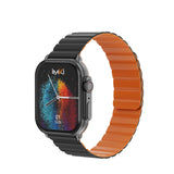 Imiki Smartwatch Sf1 Black+Black Orange Magnetic Strap
