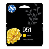 EAN 0888182554180 - HP 951 Yellow Original Ink Cartridge cartucho de tinta 1 pieza(s) Rendimiento estándar imagen 1