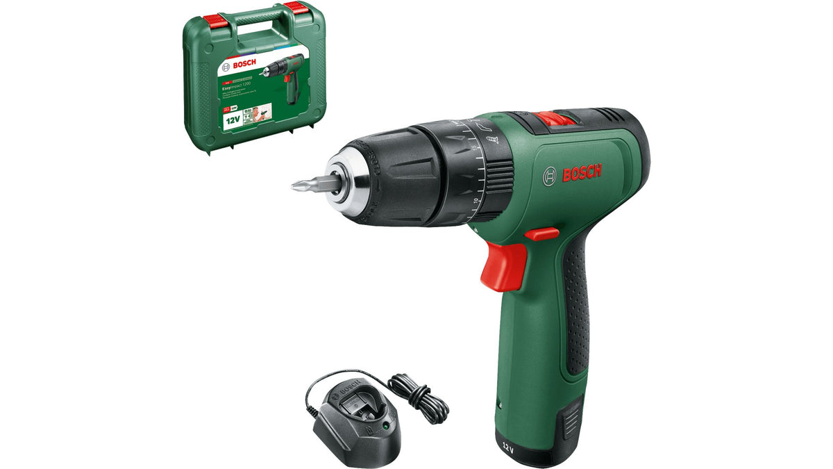 EAN 4053423224887 - Bosch EasyImpact 1200 1500 RPM Sin llave 1,1 kg Negro, Verde imagen 2