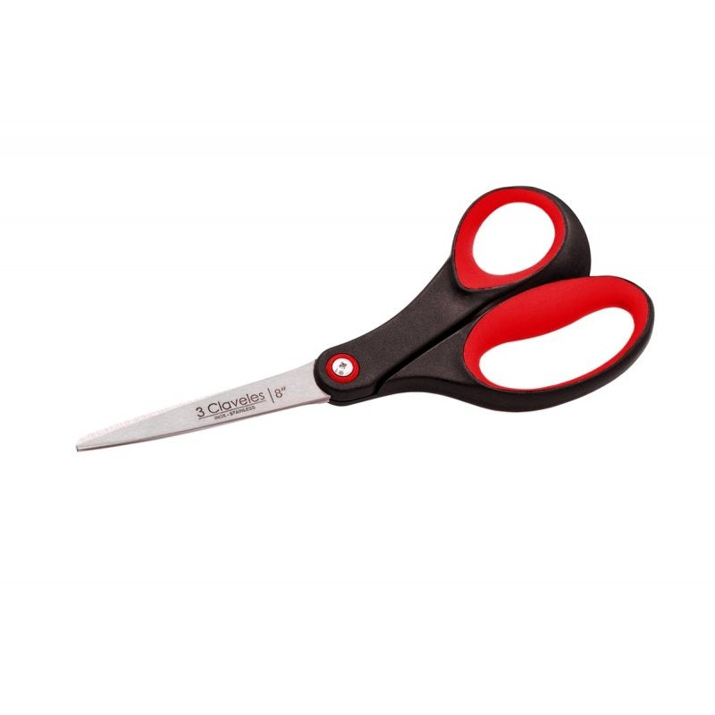 EAN 8410990001284 - 3 Claveles 00128 Universal Corte recto Negro, Rojo, Acero inoxidable imagen 2