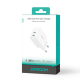 EAN 6956116722869 - JOYROOM JR-TCF12 cargador de dispositivo móvil Smartphone Blanco Corriente alterna Carga rápida Interior imagen 2