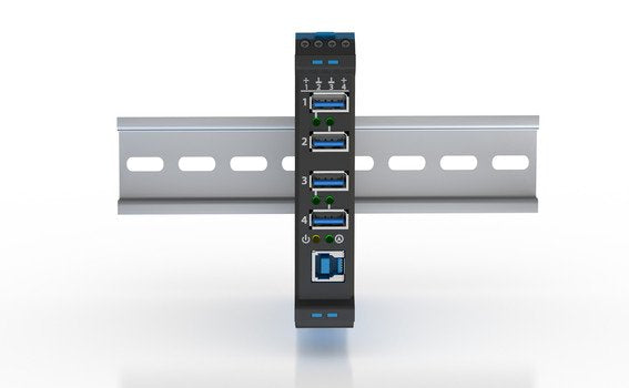 Seh Ih-304 Usb3.0-Hub Hutschiene 4xusb3.0