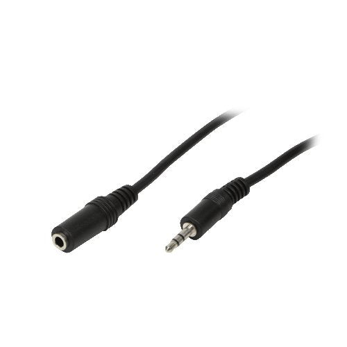 Logilink 3.5mm - 3.5mm, 5m Cable De Audio 3,5mm Negro