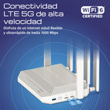 EAN 4897082922049 - Keenetic Hero 5G (KN-4110) router inalámbrico 2.5 Gigabit Ethernet Doble banda (2,4 GHz / 5 GHz) Gris, Bl imagen 2