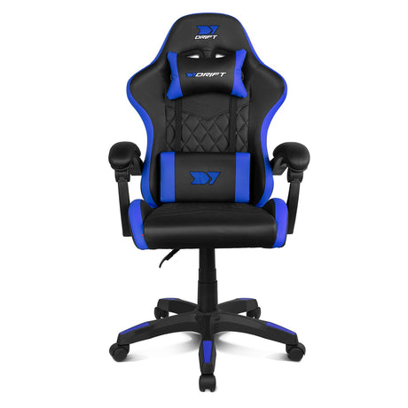 EAN 8436587976421 - DRIFT DR35EBL silla para videojuegos Silla para videojuegos de PC Asiento acolchado Negro, Azul imagen 3