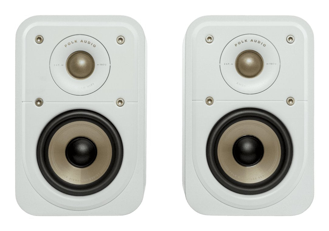 Polk Signature Elite Es10 Blanco Altavoces De Estantería Hi-Res