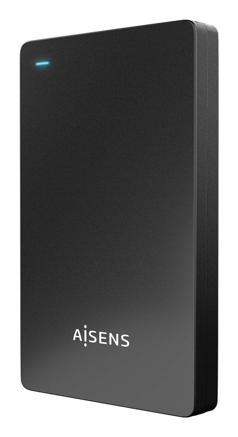 Aisens Caja Externa 2,5&Quot; Ase-2542b 9.5mm Sata A Usb-C Usb3.1 Gen1, Negra