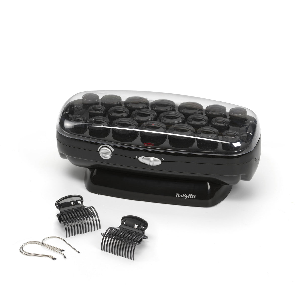 Babyliss Thermo Ceramic Rollers Kit De Peluquería Negro, Acero Inoxidable 50 W 2 M