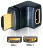 EAN 4043619650729 - DeLOCK HDMI Stecker > HDMI Buchse 90° oben HDMI 1.3 Negro imagen 1
