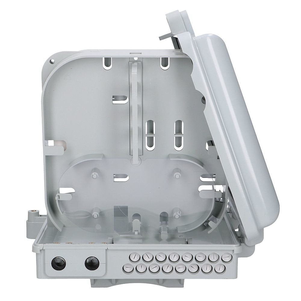 Extralink Emma V2 16 Core Fiber Optic Terminal Box White Mid-Span