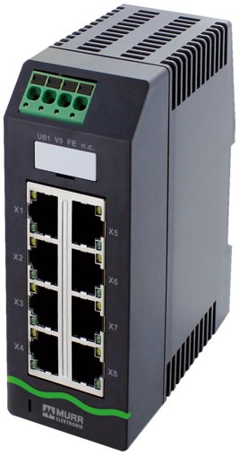 Murr 58812 Xelity 8tx Unmanaged Switch 8 Port 100mbit