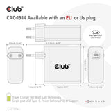 Club3d Cargador 1xusb Typ C, Pd 140w Retail