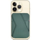 Decoded Silicone Magsafe Card Stand Sleeve Sage Leaf