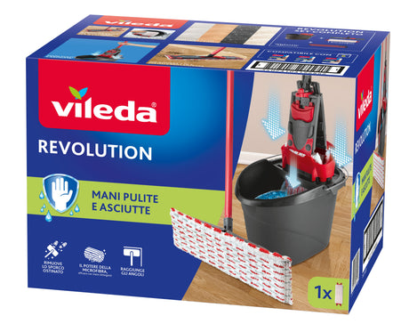 EAN 4023103206052 - Vileda 158575 fregona Microfibra, Poliamida, Poliéster Negro, Rojo, Blanco imagen 1