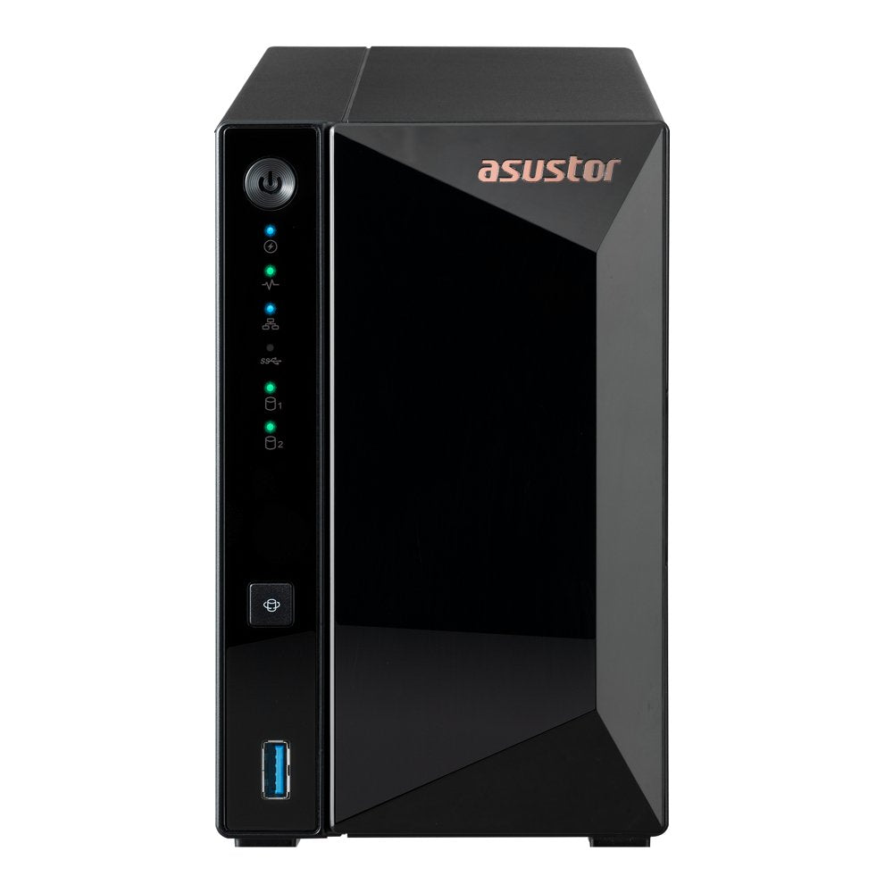 EAN 4710474831517 - Asustor DRIVESTOR 2 Pro Gen2 AS3302T v2 NAS Realtek RTD1619B 2 GB DDR4 ADM Negro imagen 1