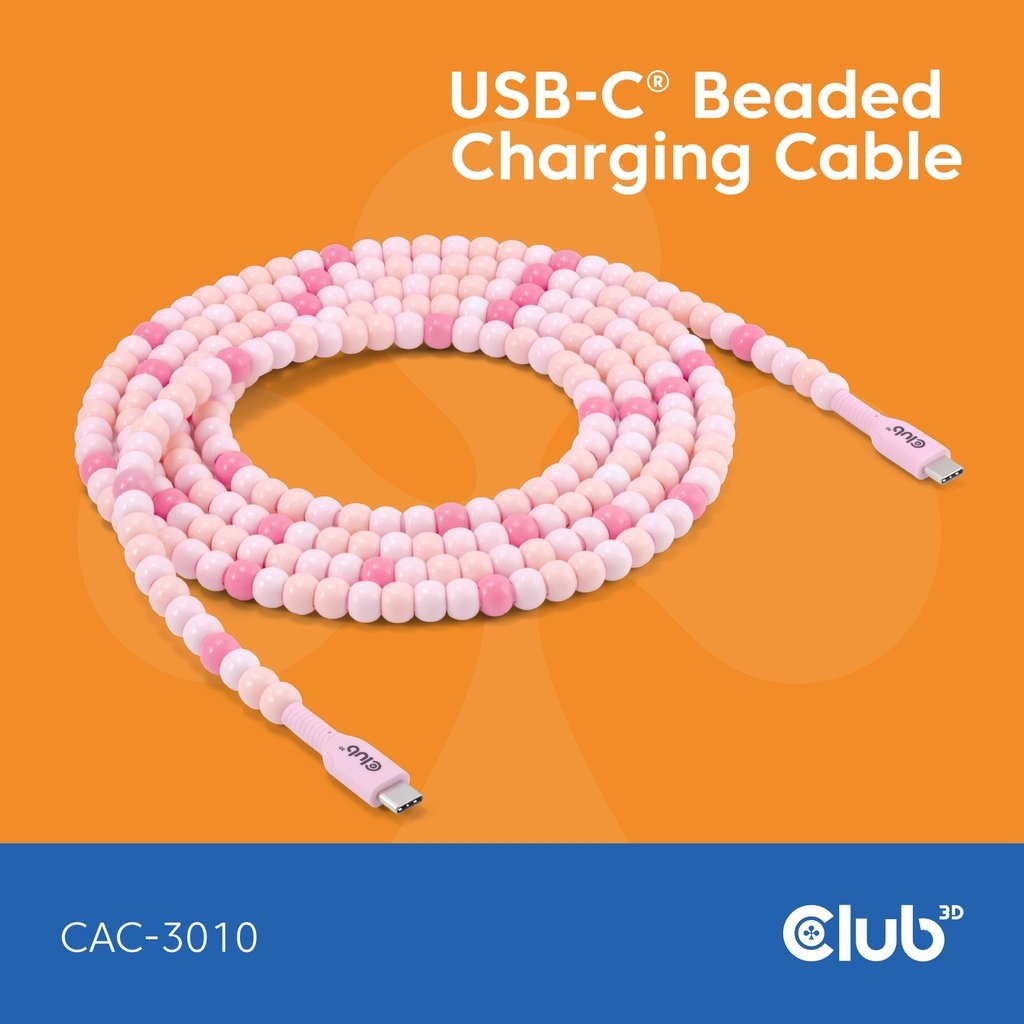 EAN 8719214473297 - CLUB3D CAC-3010 cable USB 2 m USB C Rosa imagen 6