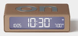 Lexon Flip Mini Dual-Sided Alarm Clock Soft Gold Lr158d1