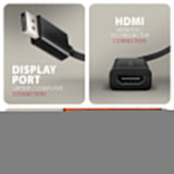 EAN 8595247908810 - Axagon RVD-HI20N adaptador de cable de vídeo 0,15 m DisplayPort HDMI Negro imagen 2
