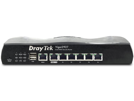 EAN 4710484741219 - DrayTek Vigor2927 router Gigabit Ethernet Negro imagen 2