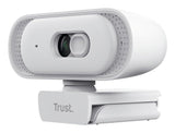 Webcam Trust Tomar 2k Qhd 2560x1440 30fps Fov 76 Grados Reduccion Ruido Privacidad Blanco