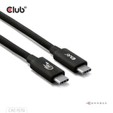 EAN 8719214473266 - CLUB3D CAC-1570 cable USB USB4 Gen 2x2 1,2 m USB C Negro imagen 4