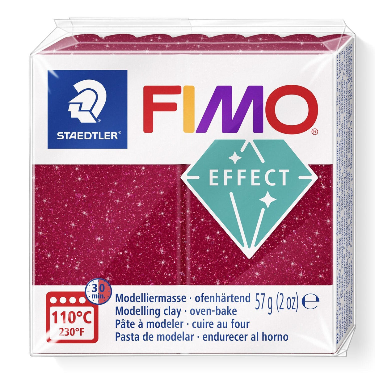 Fimo Mod.Masse Effect 57g Galaxy Rojo Retail