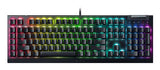 Teclado Con Cable Gamer Mecánico (Razer Green) Razer Blackwidow V4 X Rgb (Negro)