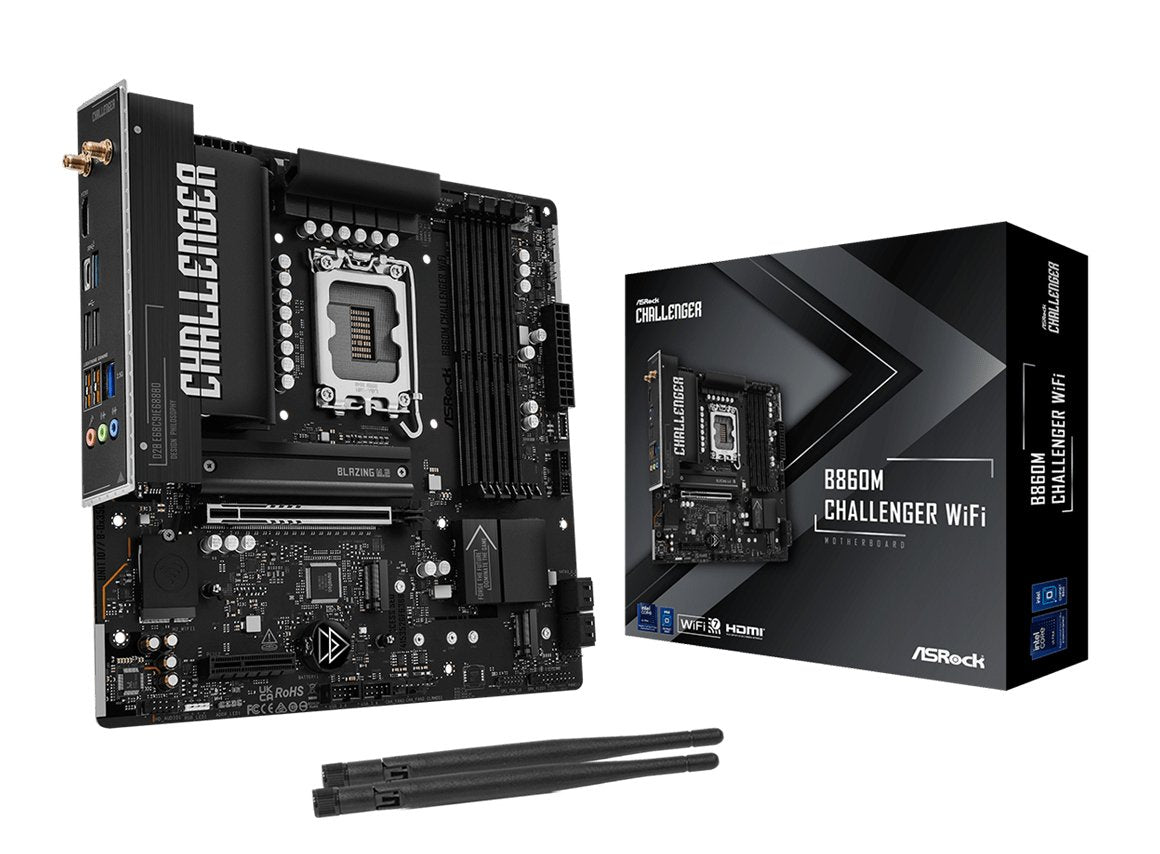 Placa Base Asrock B860m Challenger Wifi Ddr5 Intel S1851 Retail