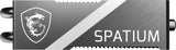 Ssd Msi Spatium M570 Pro 2tb Pcie 5.0 Nvme M.2 2280 Frozr