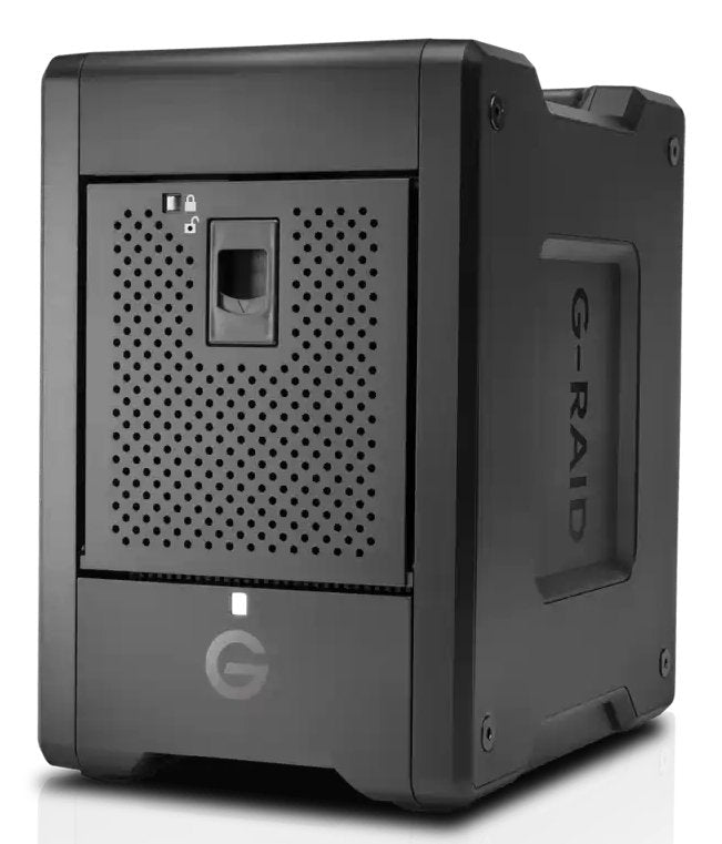 Sandisk Professional G-Raid Shuttle 4 Orden Unidad De Disco Duro 104 Tb 4 Compartimentos Hdd 104 Tb X 4 Thunderbolt 3 Usb 3.2 Gen 2 (Externo)