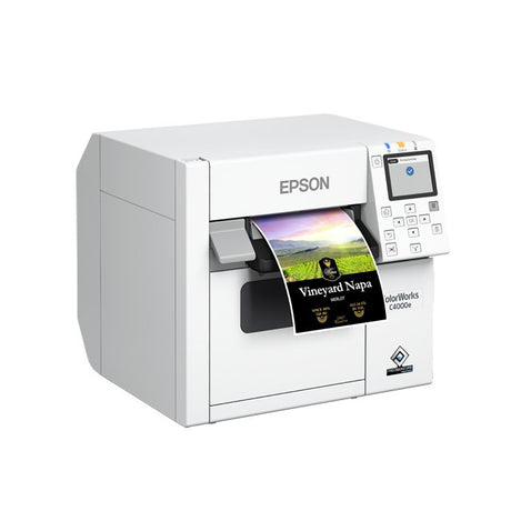EAN 8715946706559 - Epson CW-C4000e (mk) impresora de etiquetas Inyección de tinta Color 1200 x 1200 DPI 102 mm/s Alámbrico imagen 3