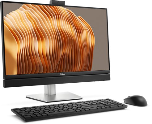 All In One Dell Pro Qb24250  Ultra 5 245 24" 1920 X 1080 Pixeles  16 Gb  512 Gb W 11 Pro Negro, Plata