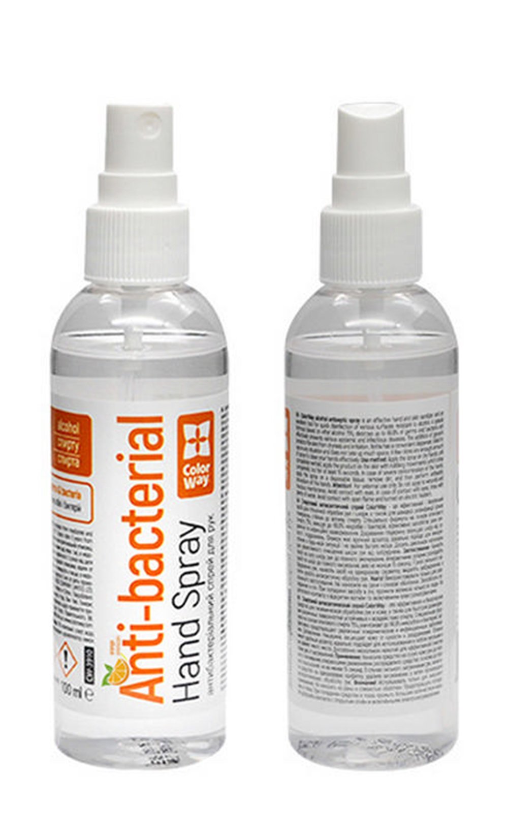 Colorway Alcohol Hand Sanitizer 100 Ml (Orange)