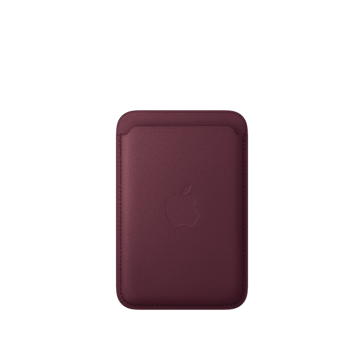 Apple Iphone Feingewebe Wallet Con Magsafe  Burgunder, Portatarjetas, Burgund, Fein Gewoben, Apple, Iphone 18 Pro; Iphone 18 Pro Max; Iphone 17 Pro; Iphone 17 Pro Max; Iphone Air; Iphone 17; Iphone..., 1 Ud.