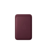 Apple Iphone Feingewebe Wallet Con Magsafe  Burgunder, Portatarjetas, Burgund, Fein Gewoben, Apple, Iphone 18 Pro; Iphone 18 Pro Max; Iphone 17 Pro; Iphone 17 Pro Max; Iphone Air; Iphone 17; Iphone..., 1 Ud.