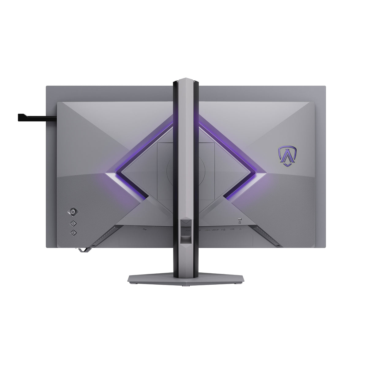 Monitor  Aoc Agon Pro Agp277qkdc Oled 27" (26.5" Visible) 2560 X 1440 Qhd @ 540 Hz Tandem Oled 1500000:1 Displayhdr 500 True Black 0.03 Ms 2xhdmi Displayport Usb-C Altavoces Gris Oscuro