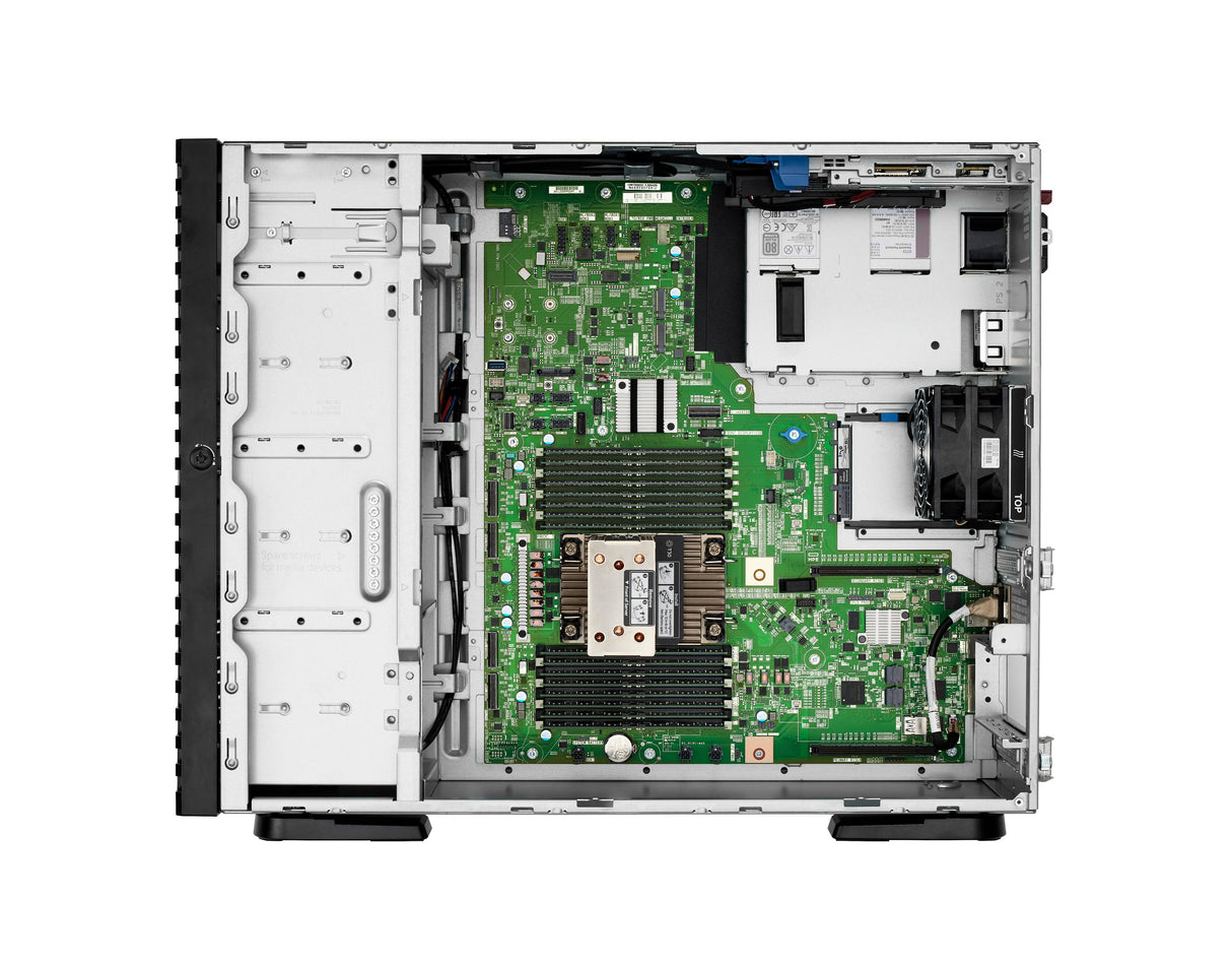 Hpe Proliant Ml110 Gen11 Servidor Torre 4.5u 1 Vía 1 X Xeon Silver 4510 / Hasta 4.1 Ghz Ram 64 Gb Sata/Sas/Nvme Hot-Swap 2.5" Bahía(S) Sin Disco Duro Gigabit Ethernet Monitor: Ninguno