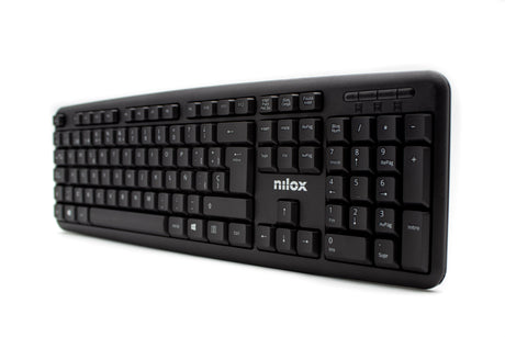 EAN 8436556146145 - Nilox NXKBE000002 teclado Universal QWERTY Español Negro imagen 4