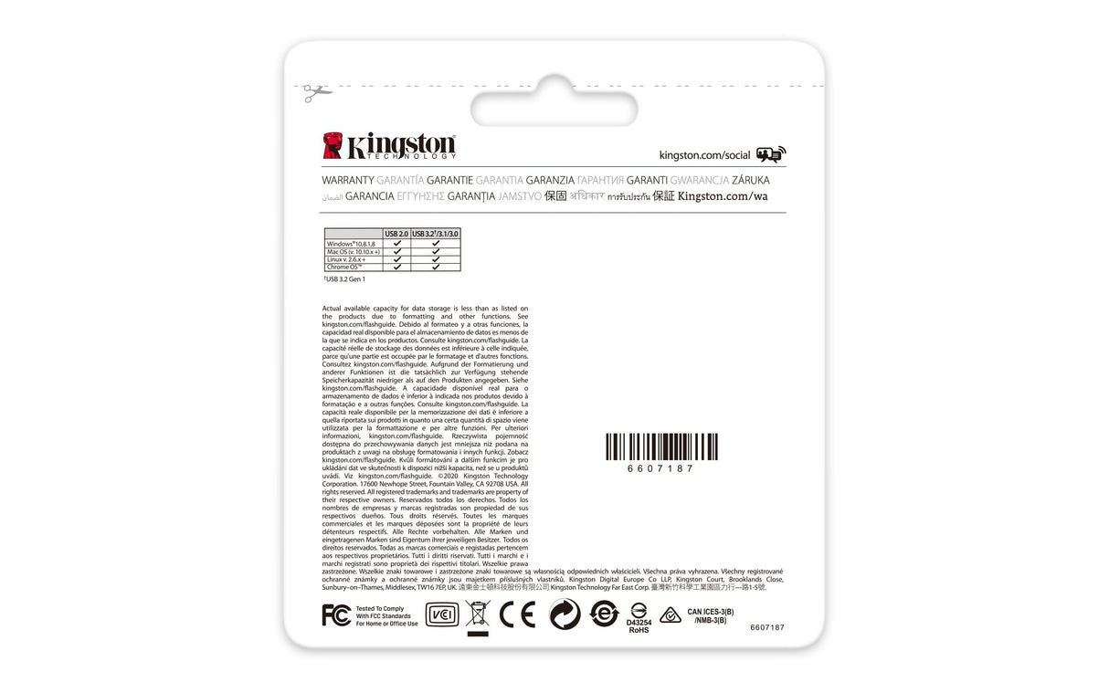 EAN 0740617309829 - Kingston Technology DataTraveler Exodia unidad flash USB 64 GB USB tipo A 3.2 Gen 1 (3.1 Gen 1) Negro, Tu imagen 7