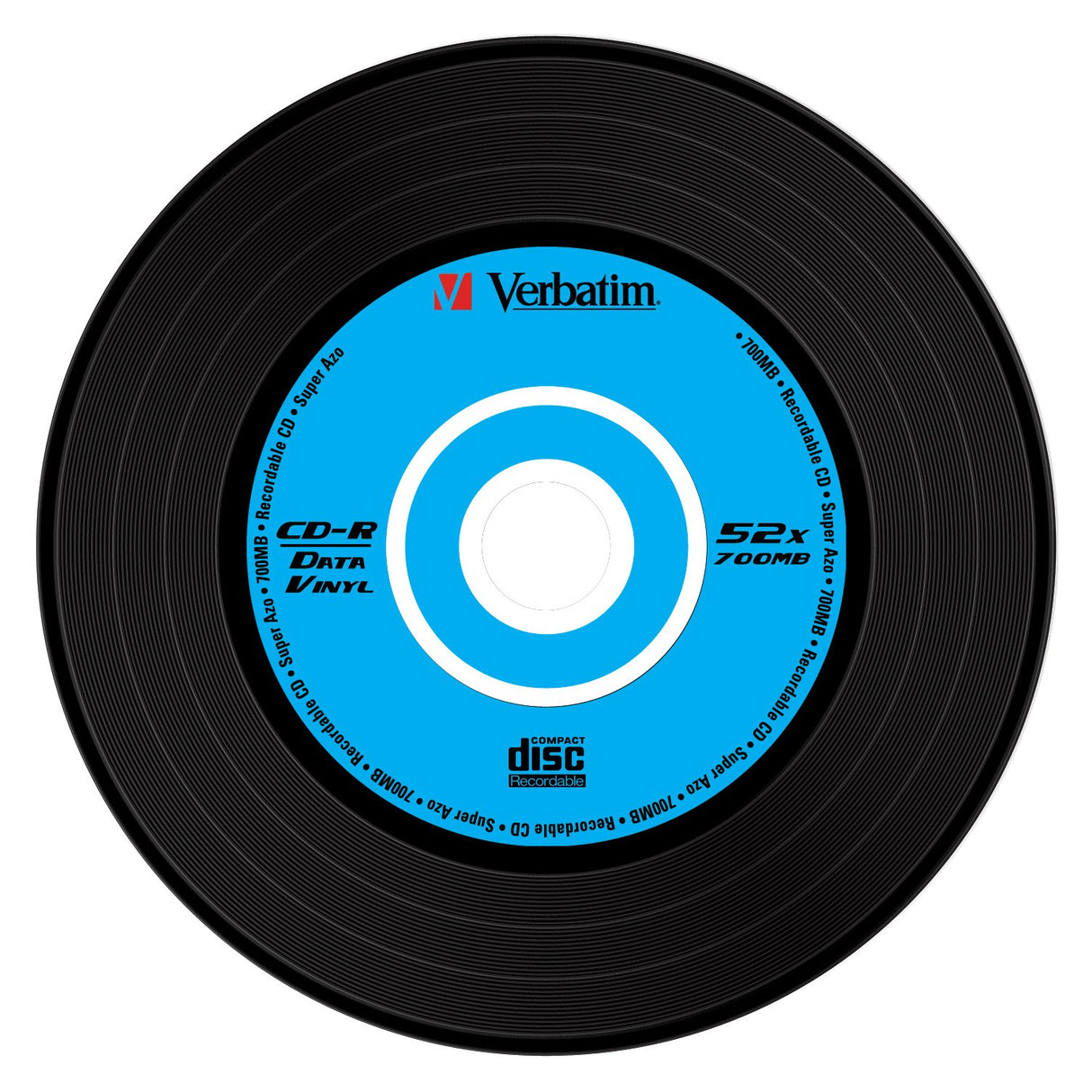 EAN 0023942434269 - Verbatim CD-R AZO Data Vinyl 700 MB 52x 10 pieza(s) imagen 4