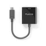 Adaptador Purelink Usb-C A Hdmi - 4k60 - Iseries - Negro - 0.10m