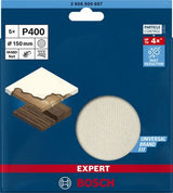 Bosch Disco De Lija De Malla Expert M480 Ø 150 Mm, Grano 400 2608900697