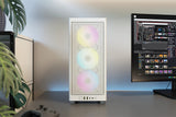 Caja Mini Itx Icue 2000d Rgb Airflow White Corsair